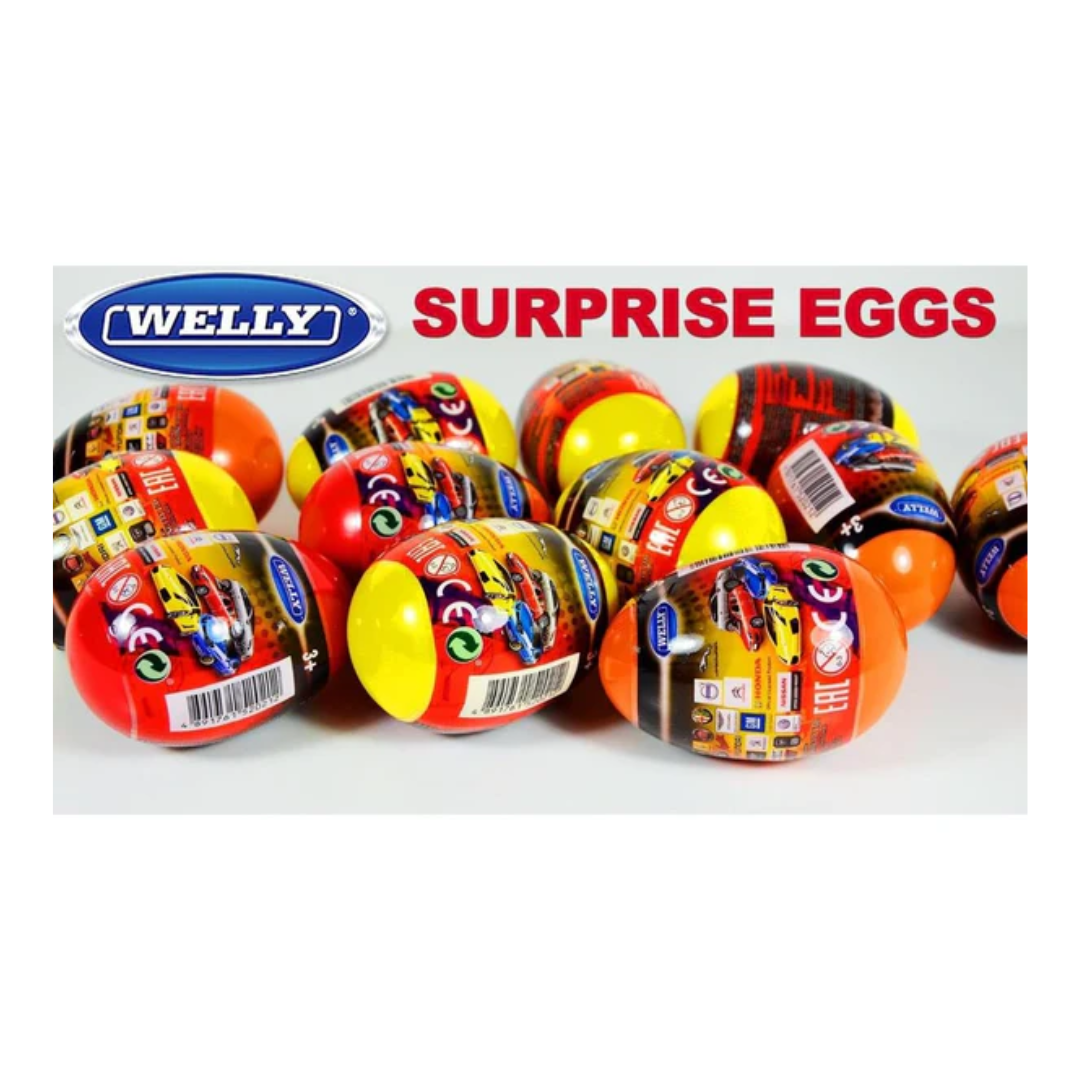 3" Diecast Metal Cars In Capsule Pack - 12 Assorted