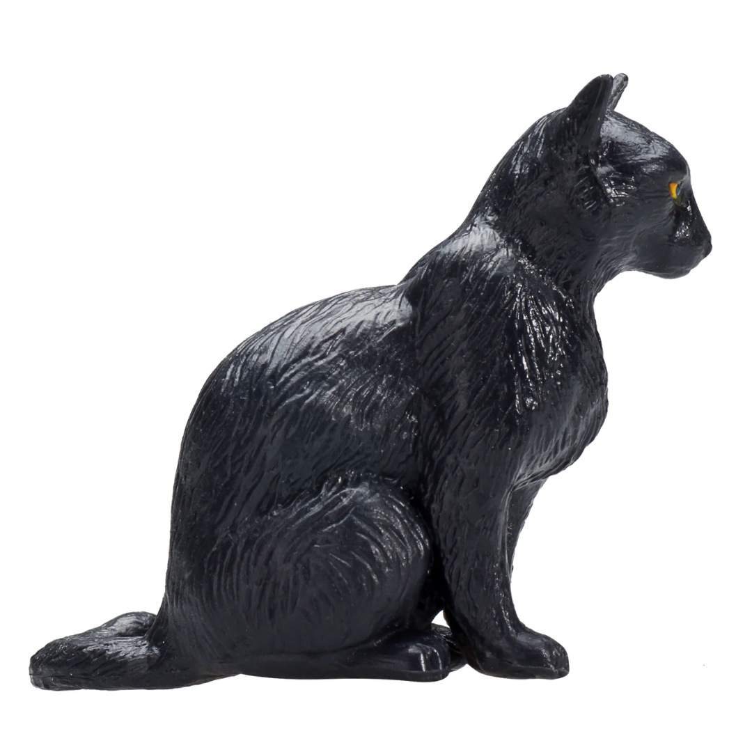 Mojo Cat Sitting Black-S