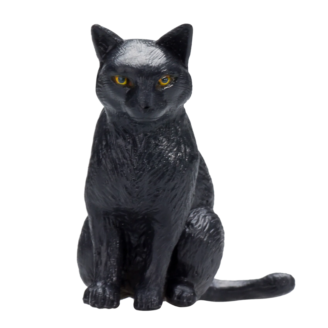 Mojo Cat Sitting Black-S
