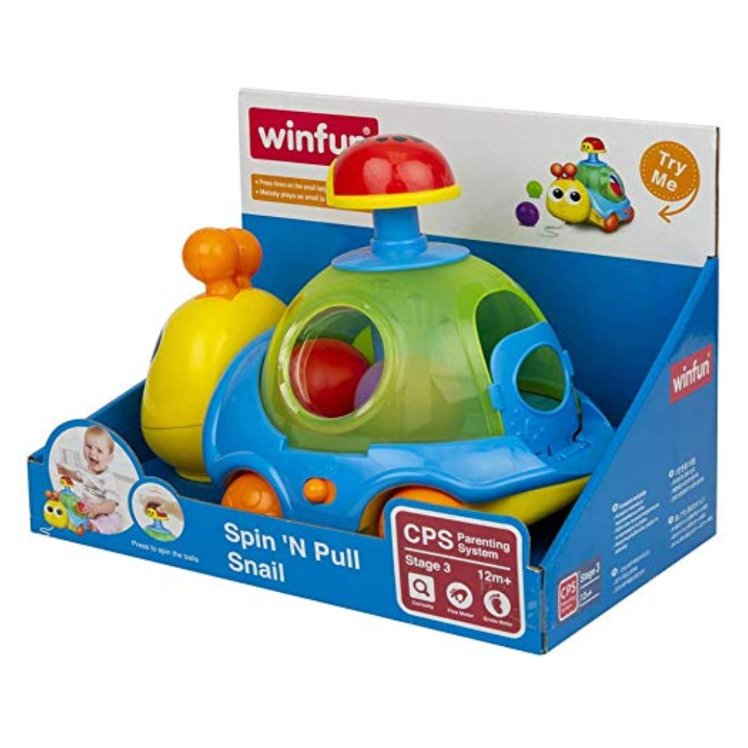 Spin 'N Pull Snail
