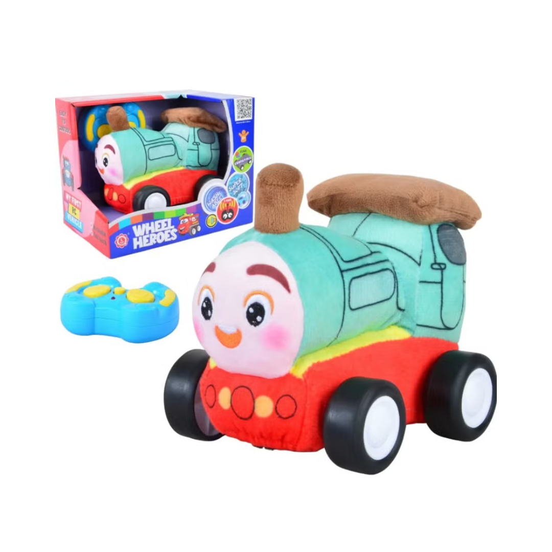 Train Plush Car for Kids 2.4G R/C