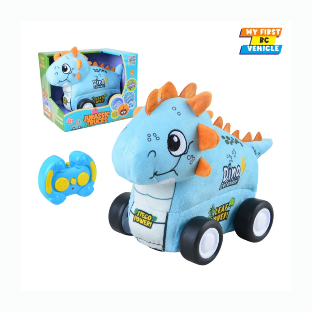 Stegosaurus Plush Car for Kids 2.4G R/C