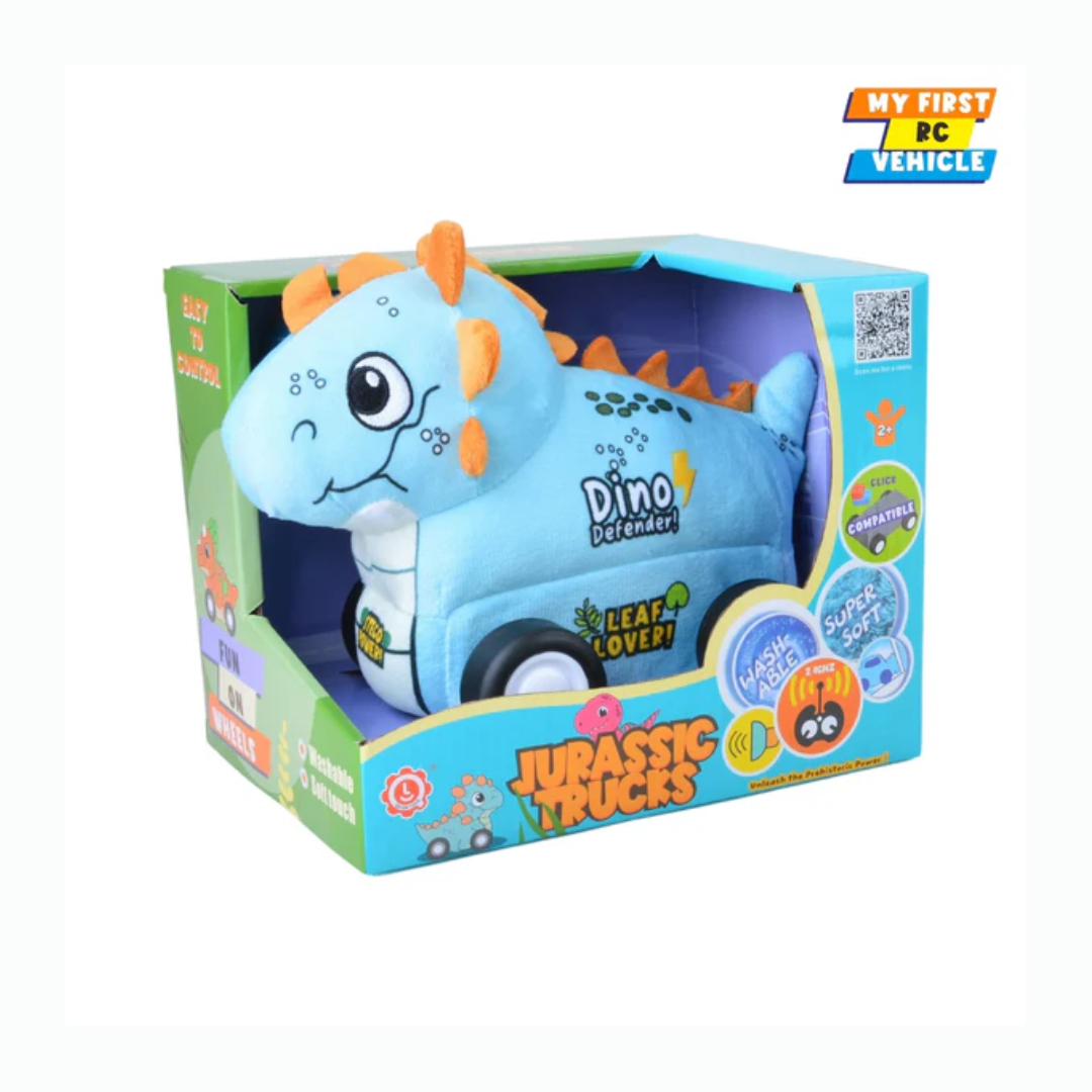 Stegosaurus Plush Car for Kids 2.4G R/C