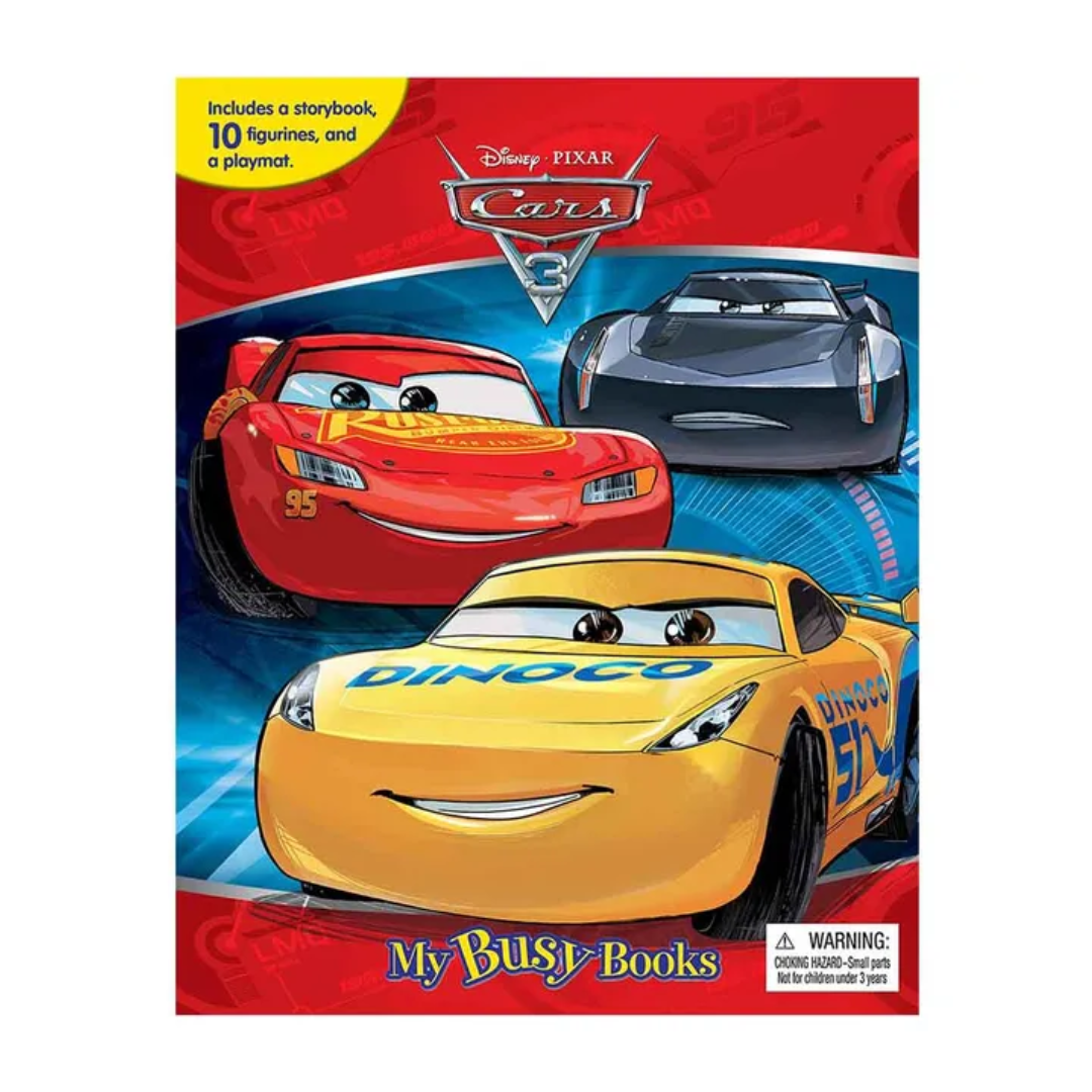 Disney Cars 3 My Busy Book