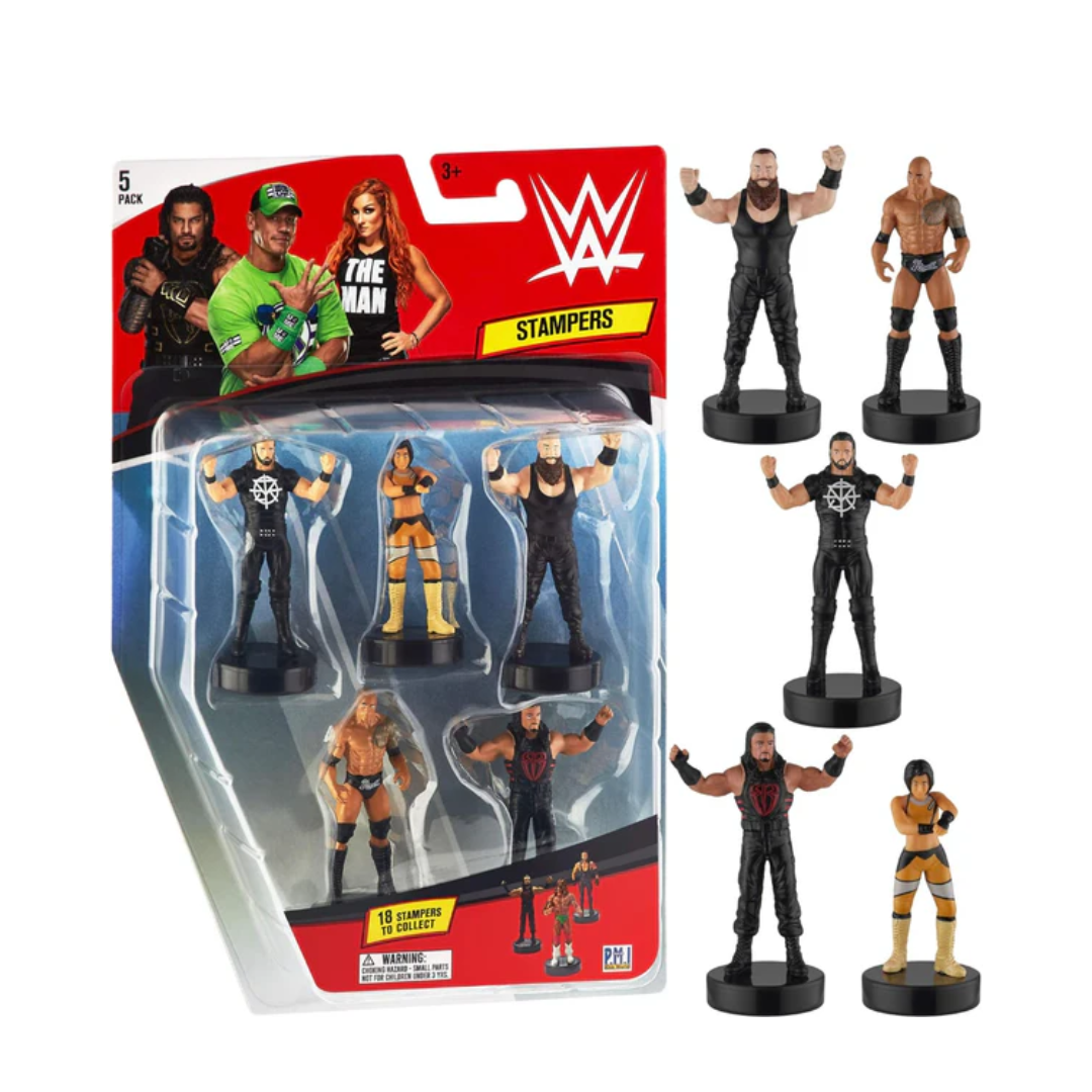 WWE Pencil Toppers Blister Pack 5 (S1)