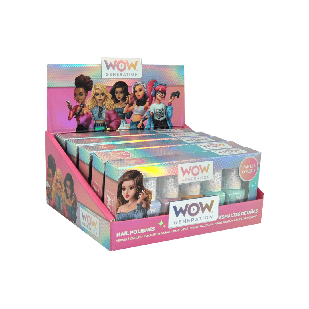 Nail Polish Pack of 5 Bottles WOW Generation
