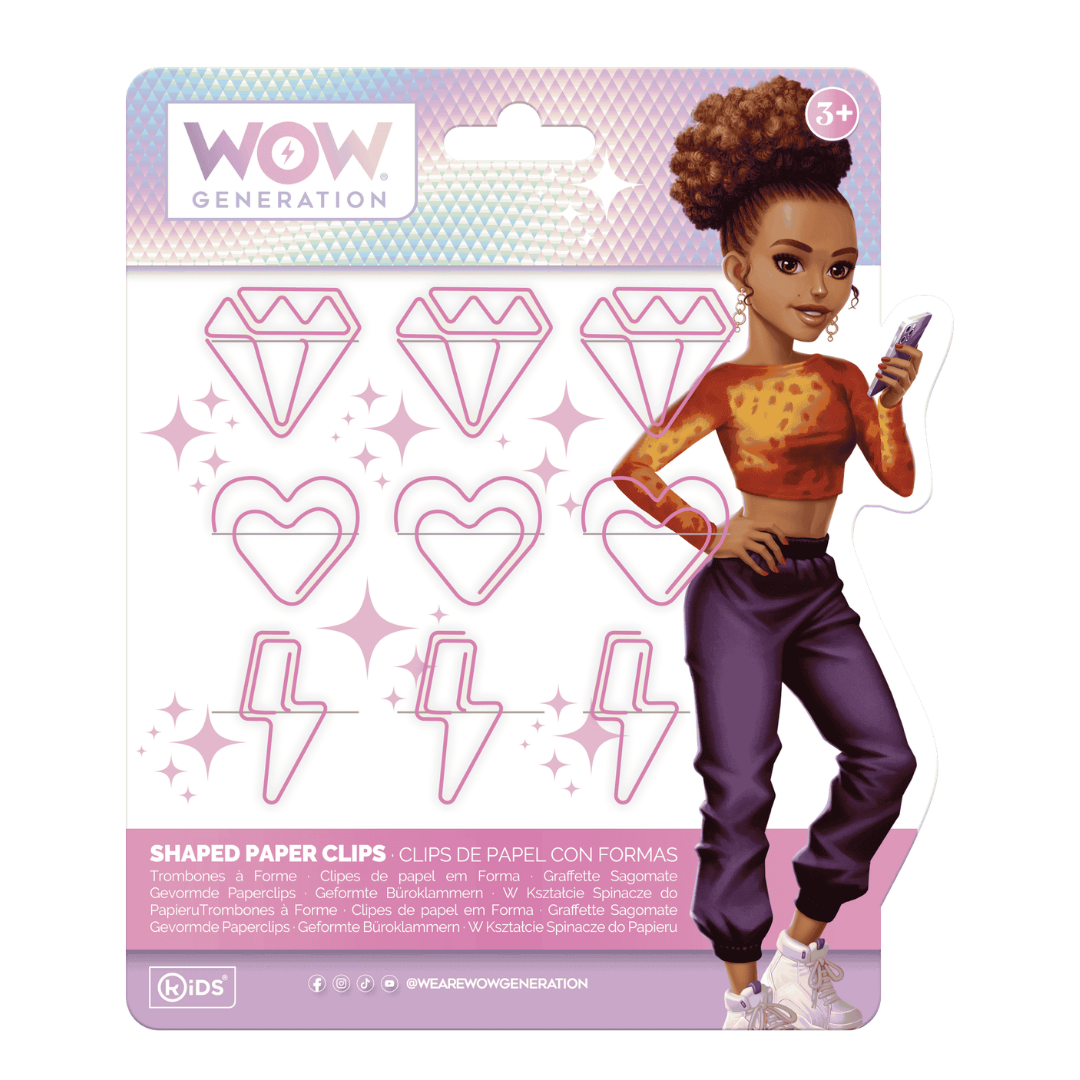 Clips with Fun Shapes WOW Generation