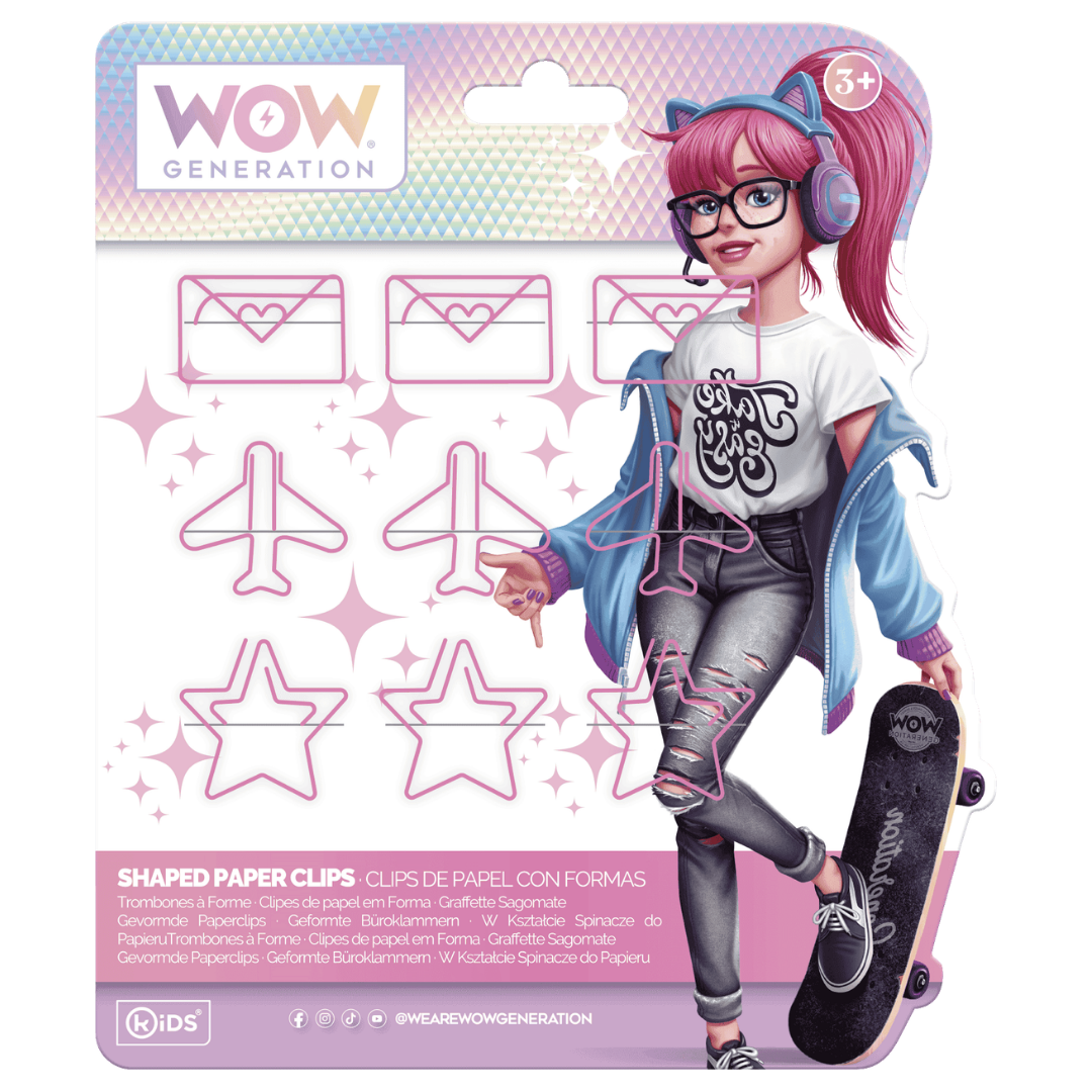 Clips with Fun Shapes WOW Generation