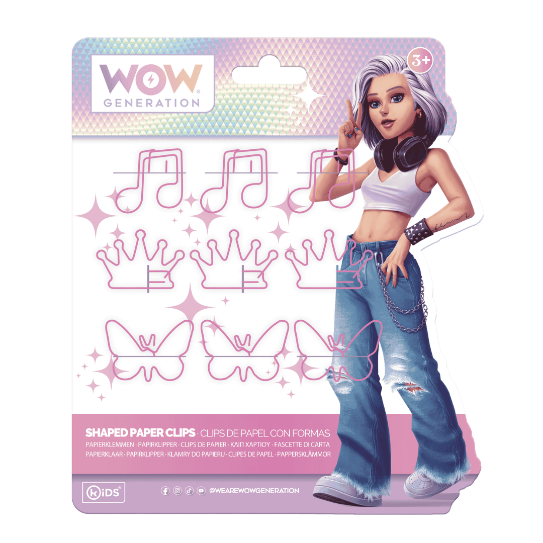 Clips with Fun Shapes WOW Generation