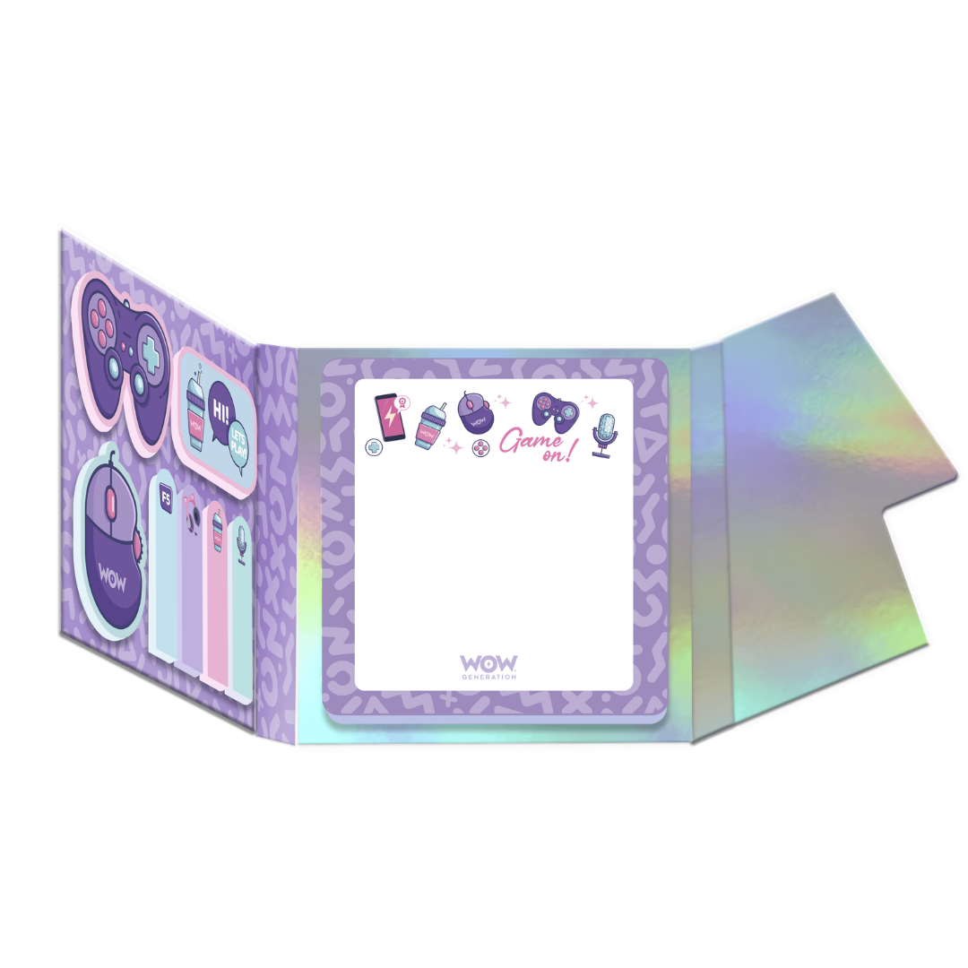 Sticky Notes Notebook WOW Generation