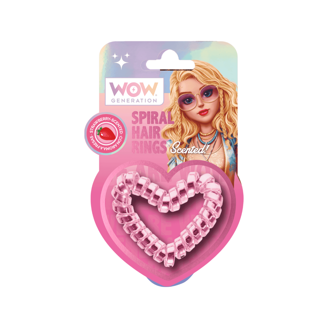 Shaped & Scented Hair Elastics WOW Generation