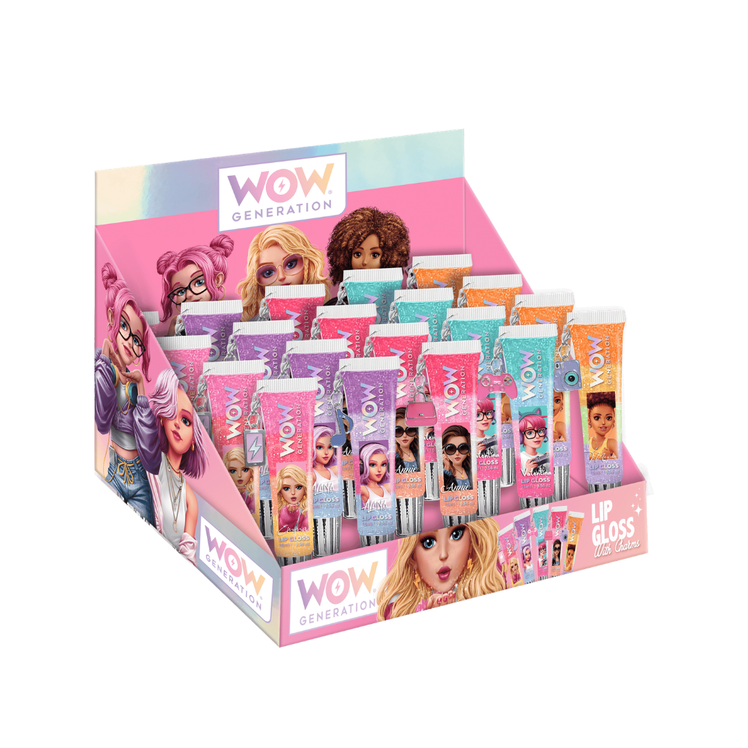 Lip Gloss with Charm WOW Generation