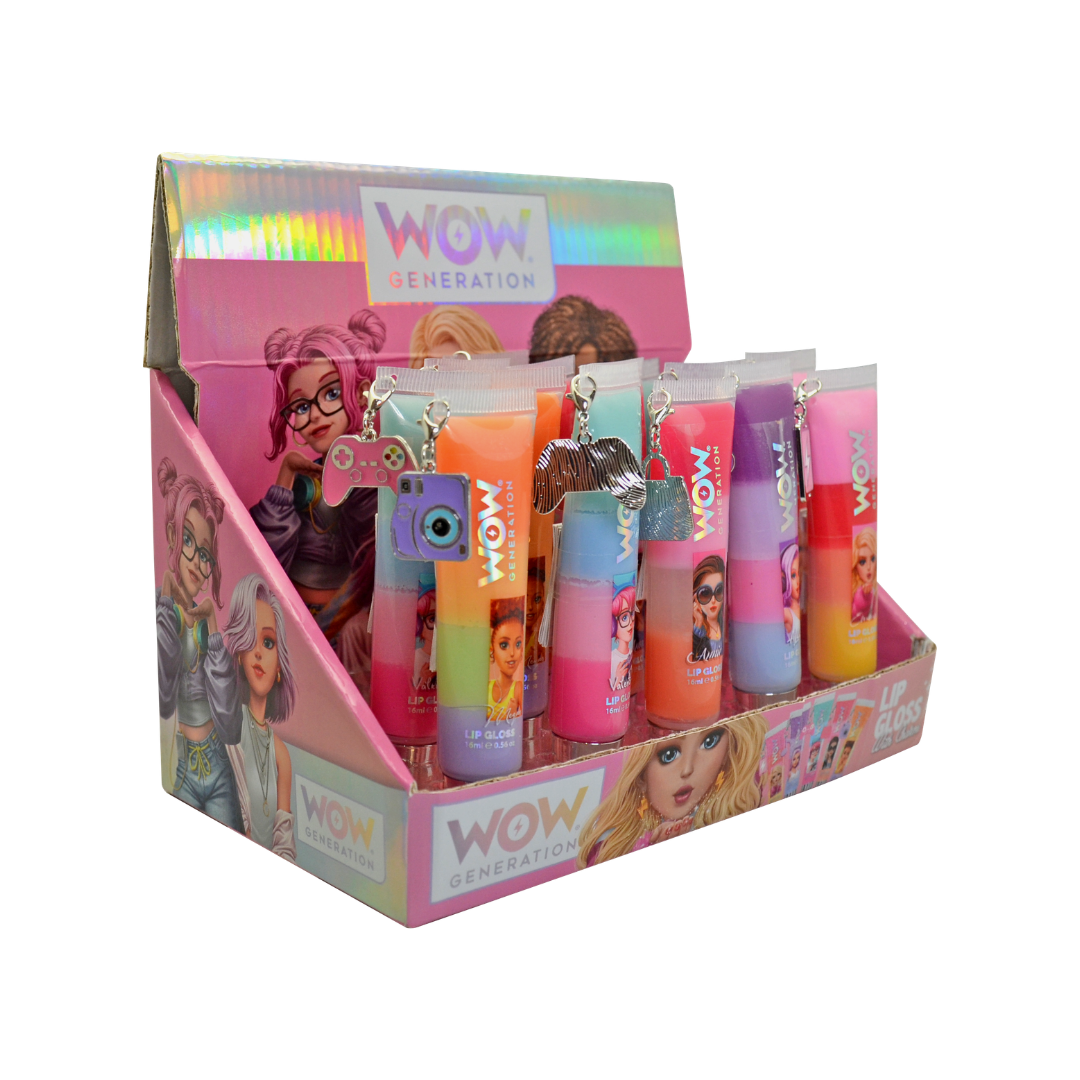 Lip Gloss with Charm WOW Generation