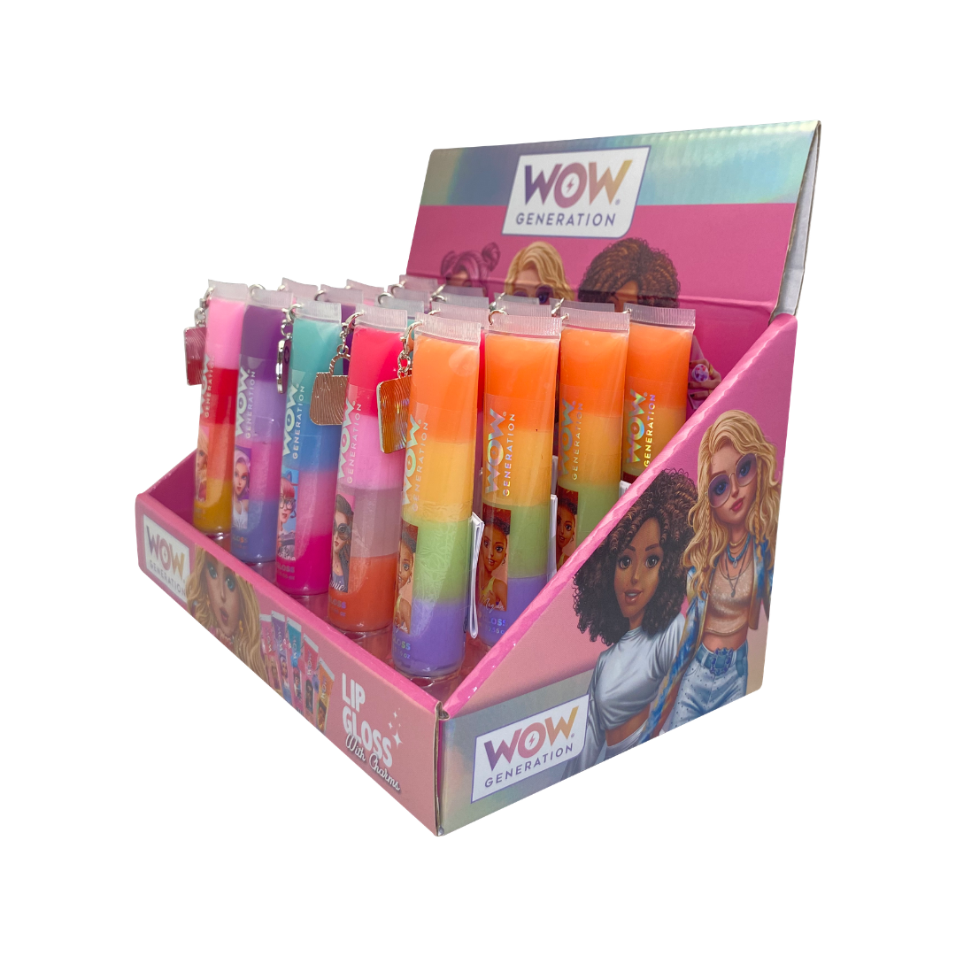 Lip Gloss with Charm WOW Generation