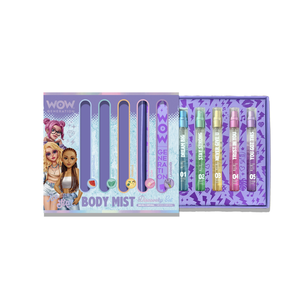 Body Mists 5 Pcs Set WOW Generation