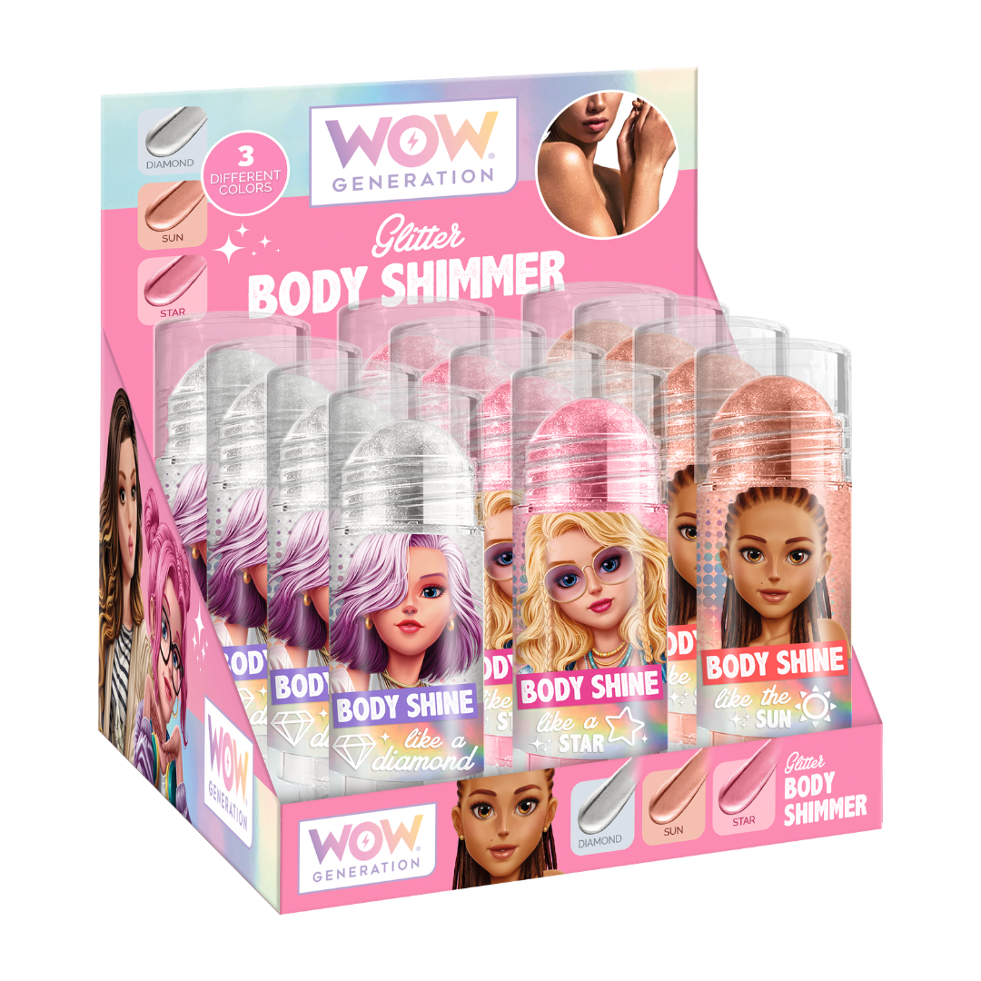 Body Glitter Roll On WOW Generation