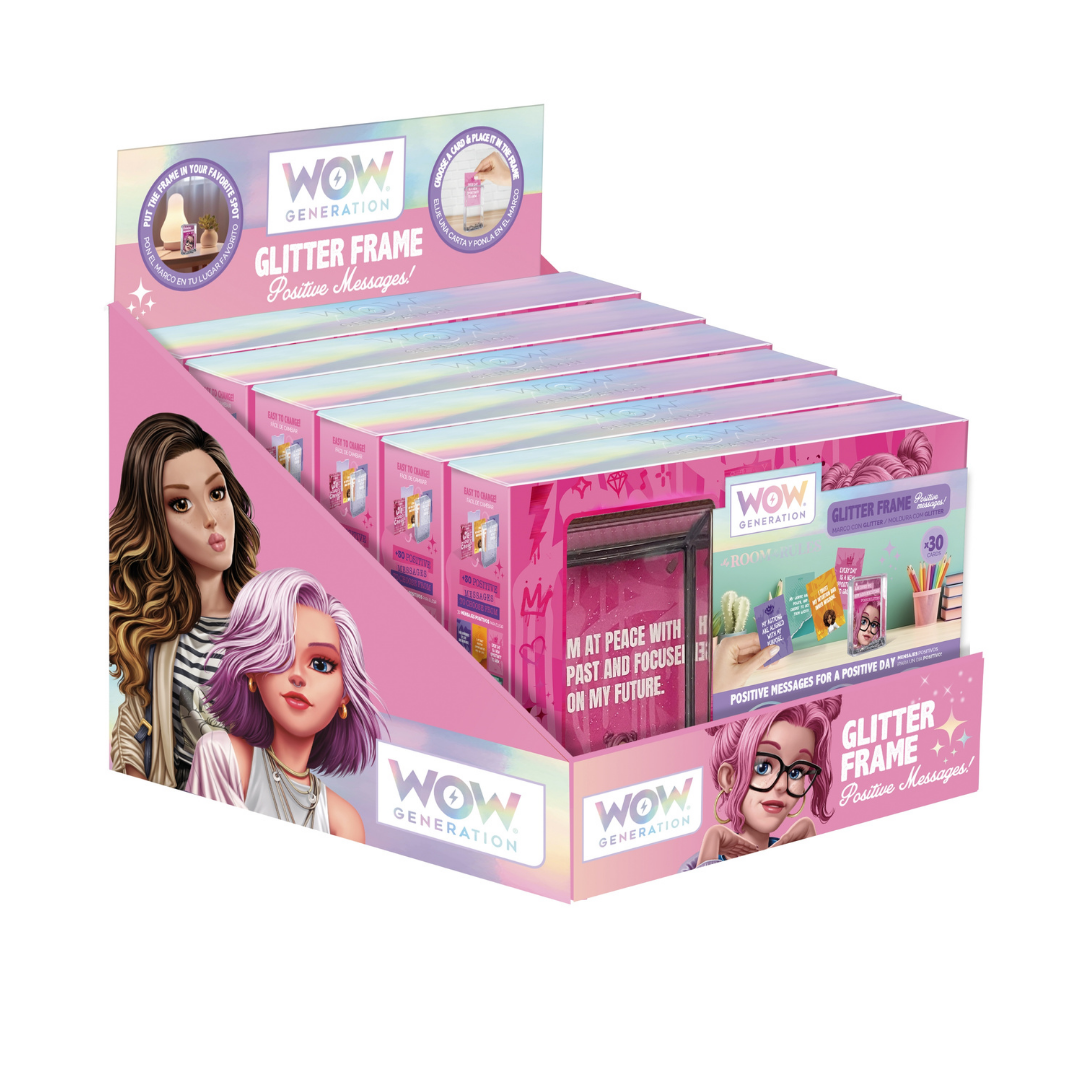 Glitter Frame with Affirmation Cards WOW Generation