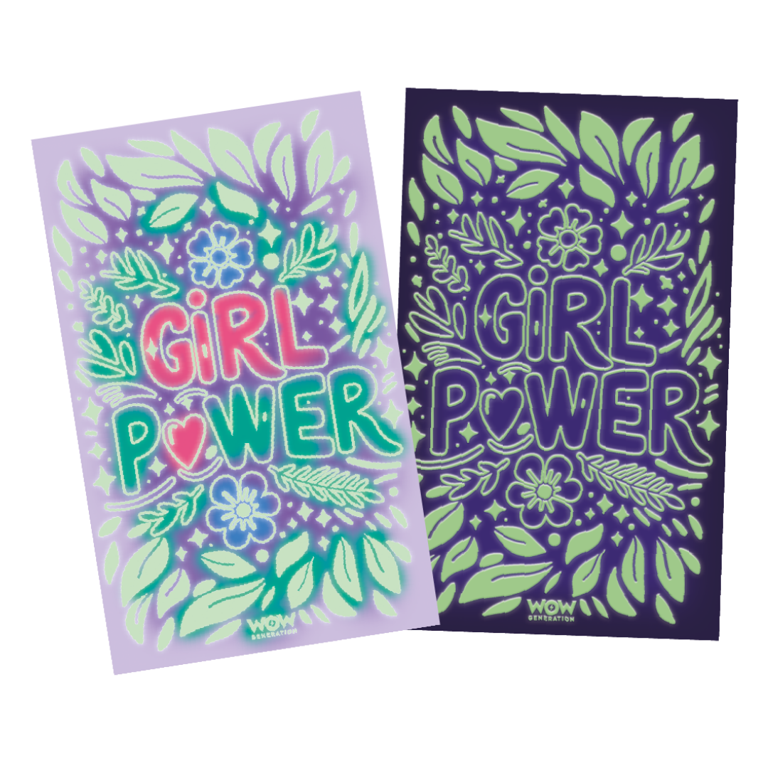 Glow in the Dark Activity Pad WOW Generation