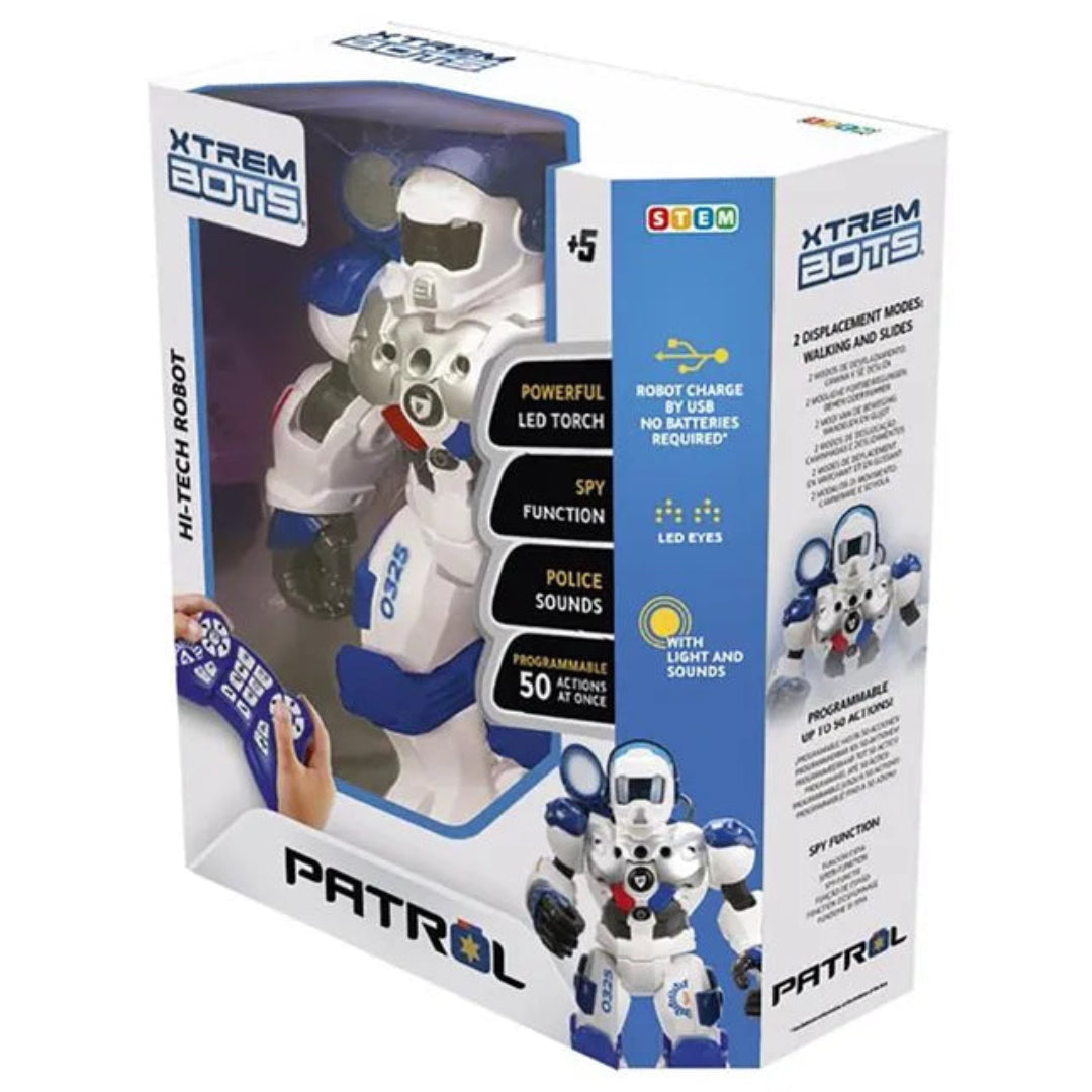 Xtrem Bots Patrol Bot Hi-Tech Robot