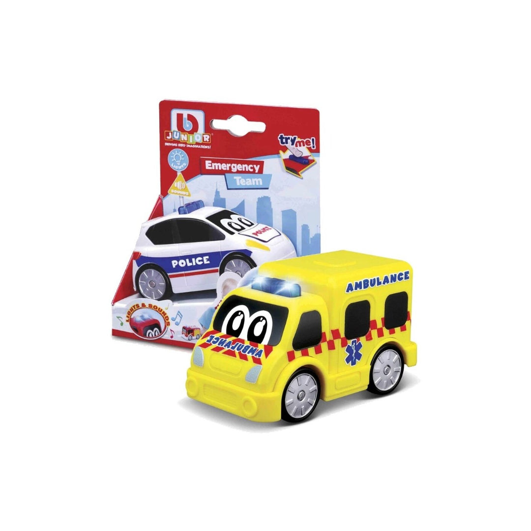 Emergency Team - Police Car, Fire Truck, Ambulance