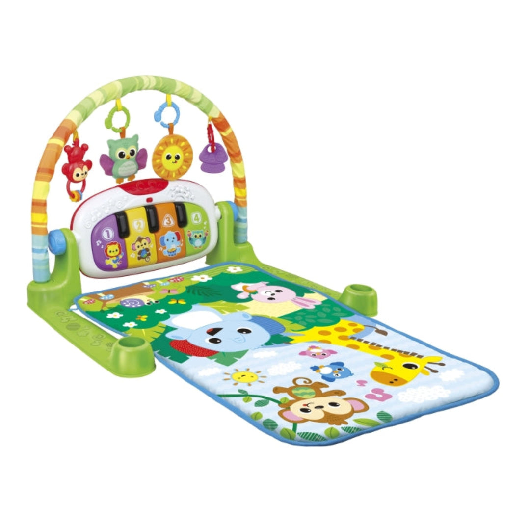 Jungle Pals Kick 'N Play Musical Gym Deluxe