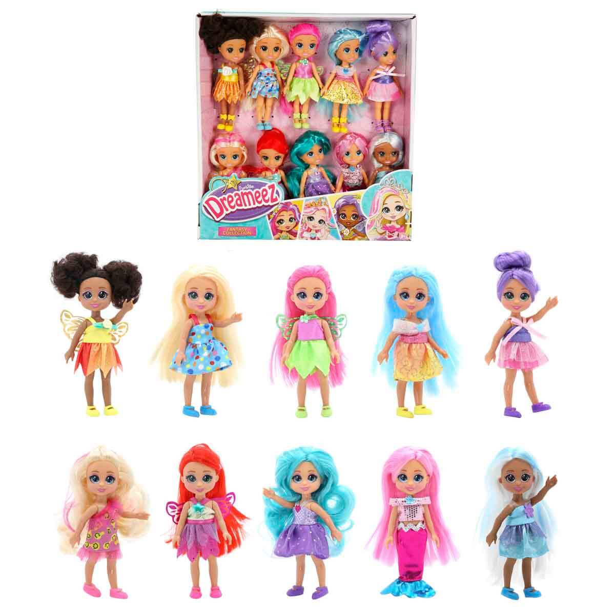 Dreameez 10pk Mini Fantasy Dolls