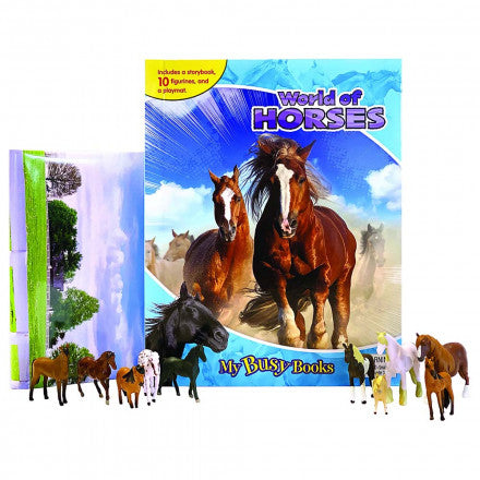 World of Horses My Busy Books