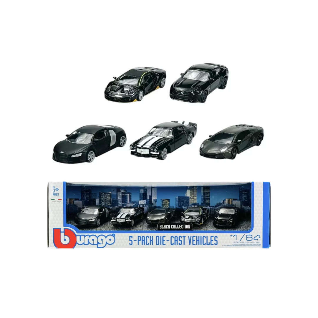 Bburago 1:64 Die-Cast 5-Pack