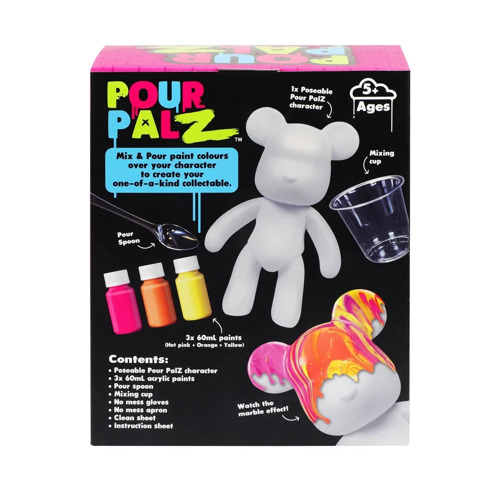 Pour Palz DIY Paint Bear W1 Mango Sunset - 40ml