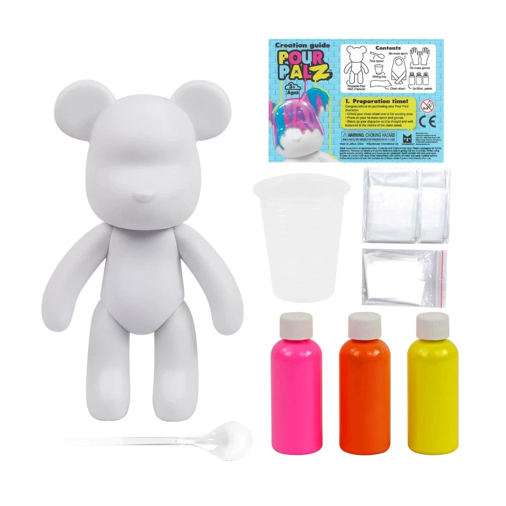 Pour Palz DIY Paint Bear W1 Mango Sunset - 40ml