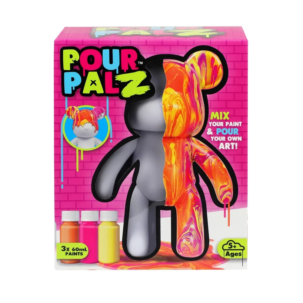 Pour Palz DIY Paint Bear W1 Mango Sunset - 40ml