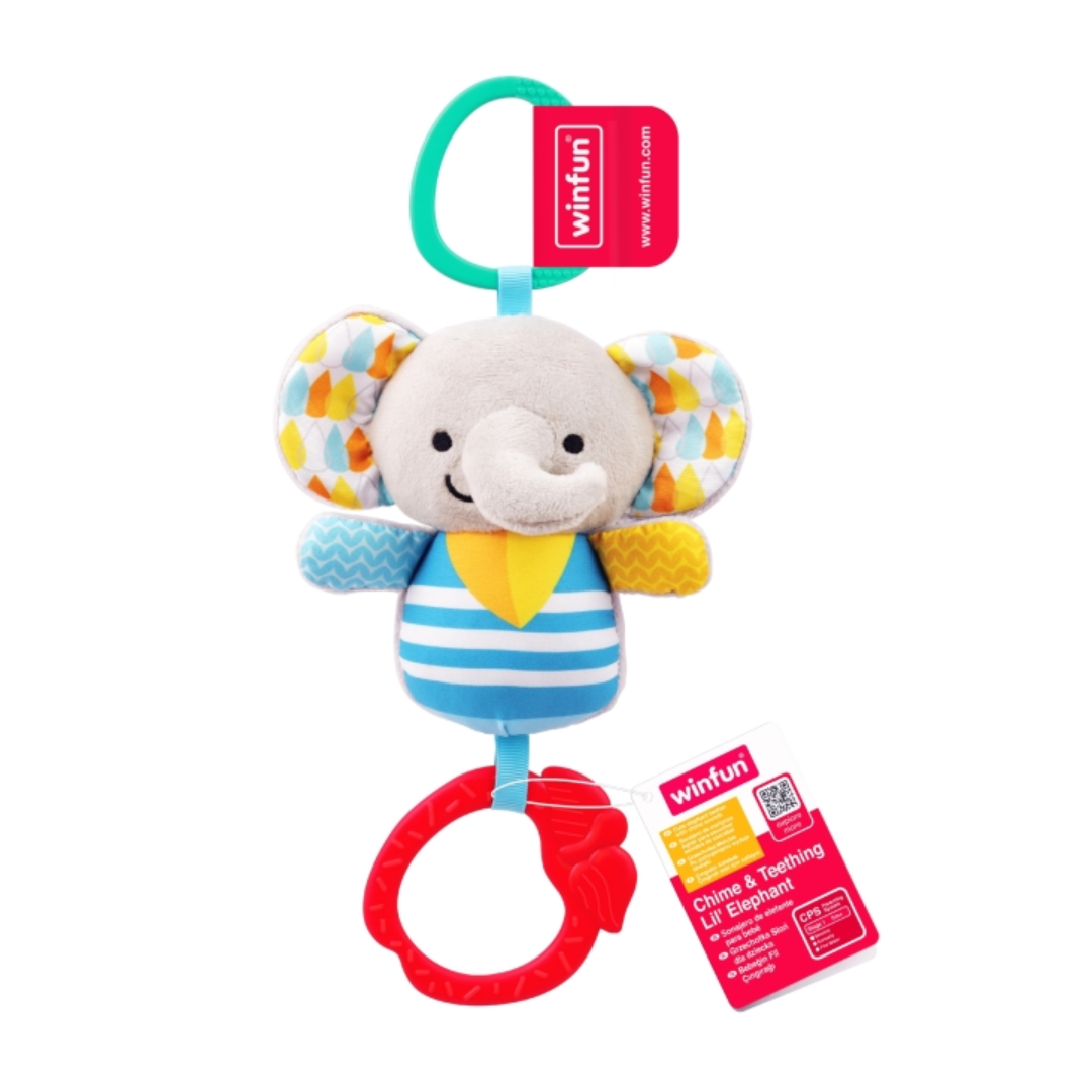 Winfun Chime & Teething Lil’ Elephant