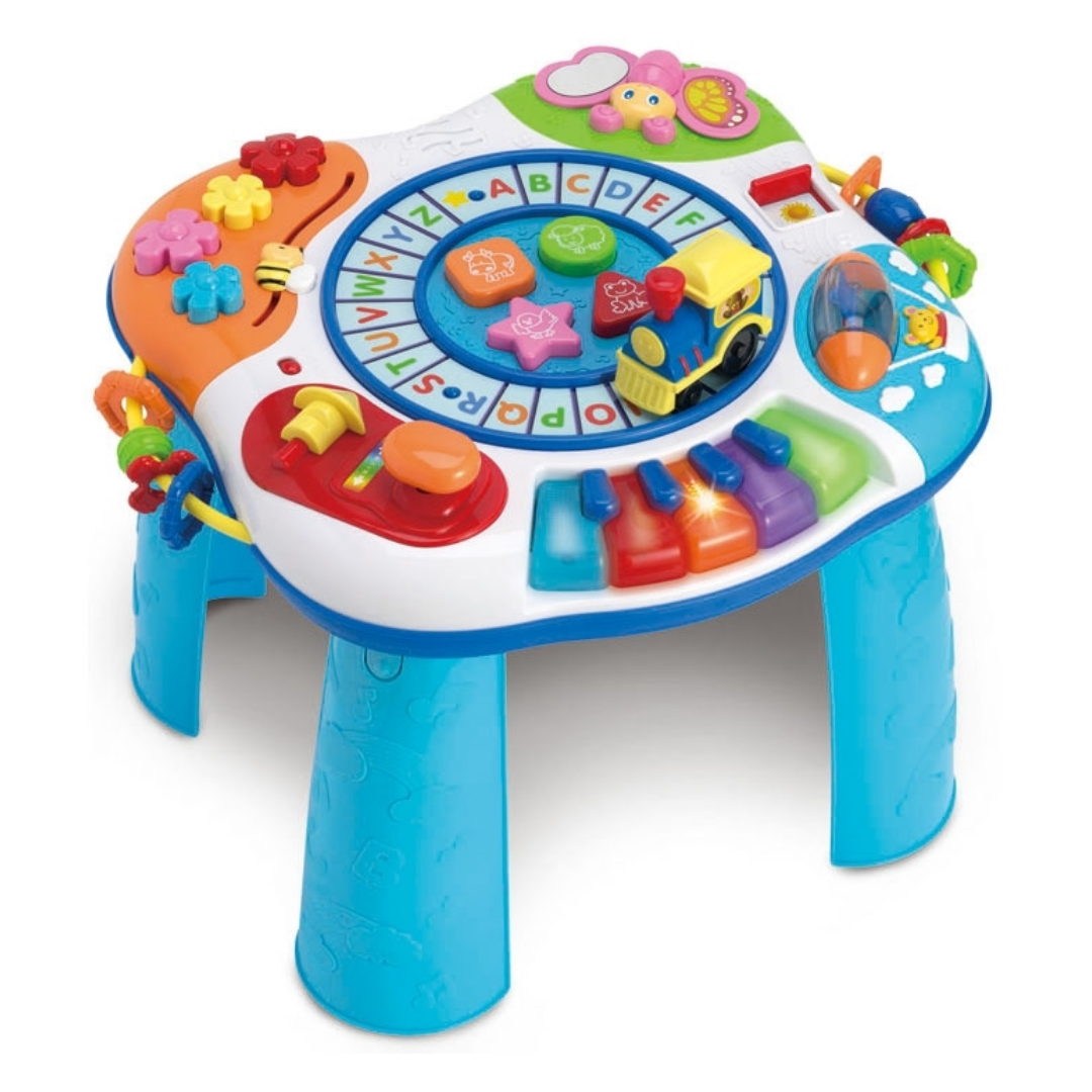 Letter Train & Piano Activity Table