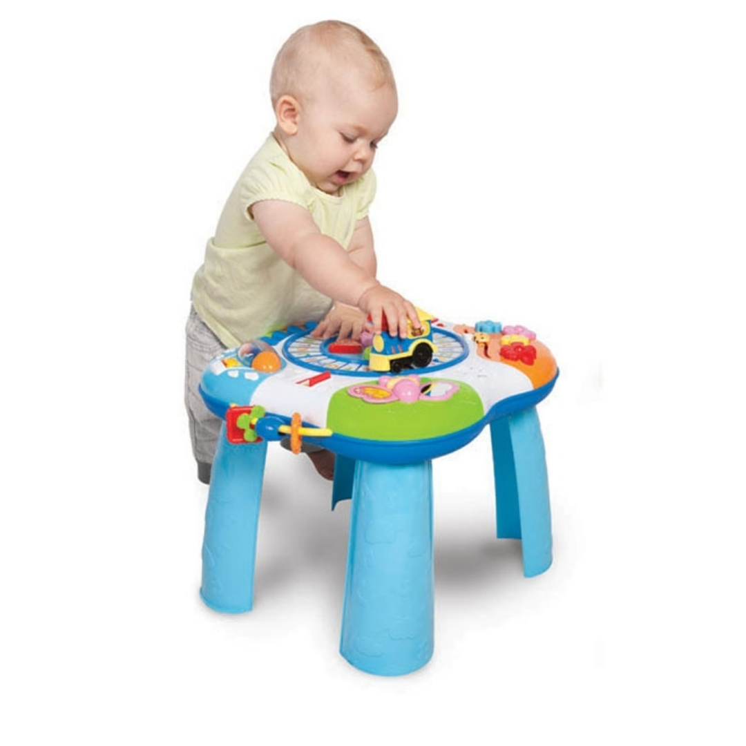 Letter Train & Piano Activity Table