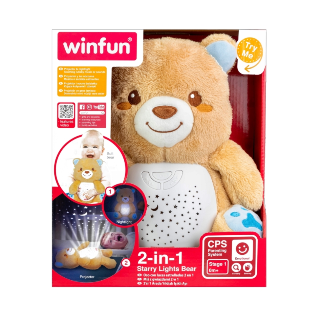 2-in-1 Starry Lights Bear