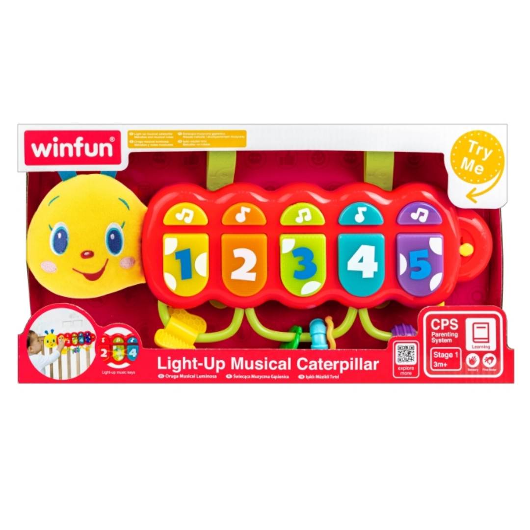 Light-Up Musical Caterpillar