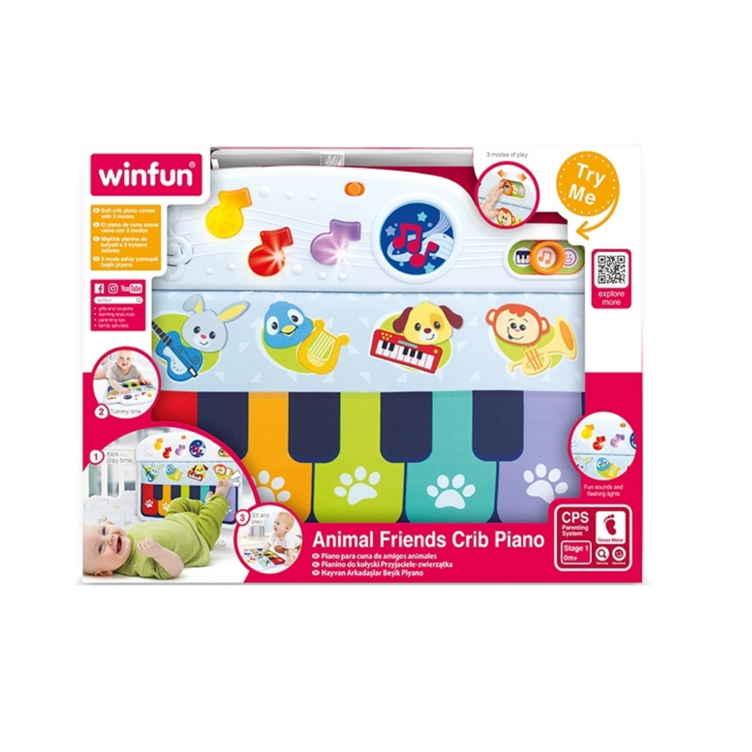 Animal Friends Crib Piano