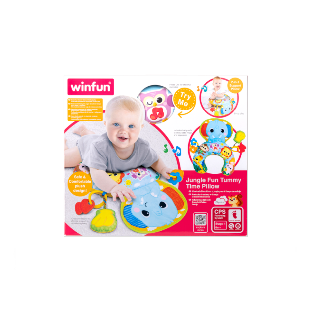 Jungle Fun Tummy Time Pillow