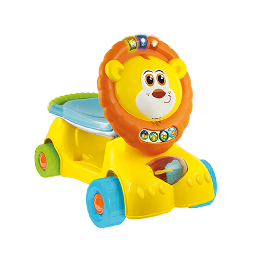3-in-1 Grow-with-Me Lion Scooter