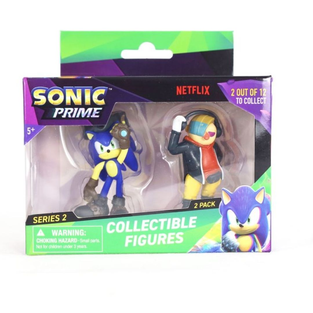 Sonic Figure 2-Fig. W/Window Box Asst