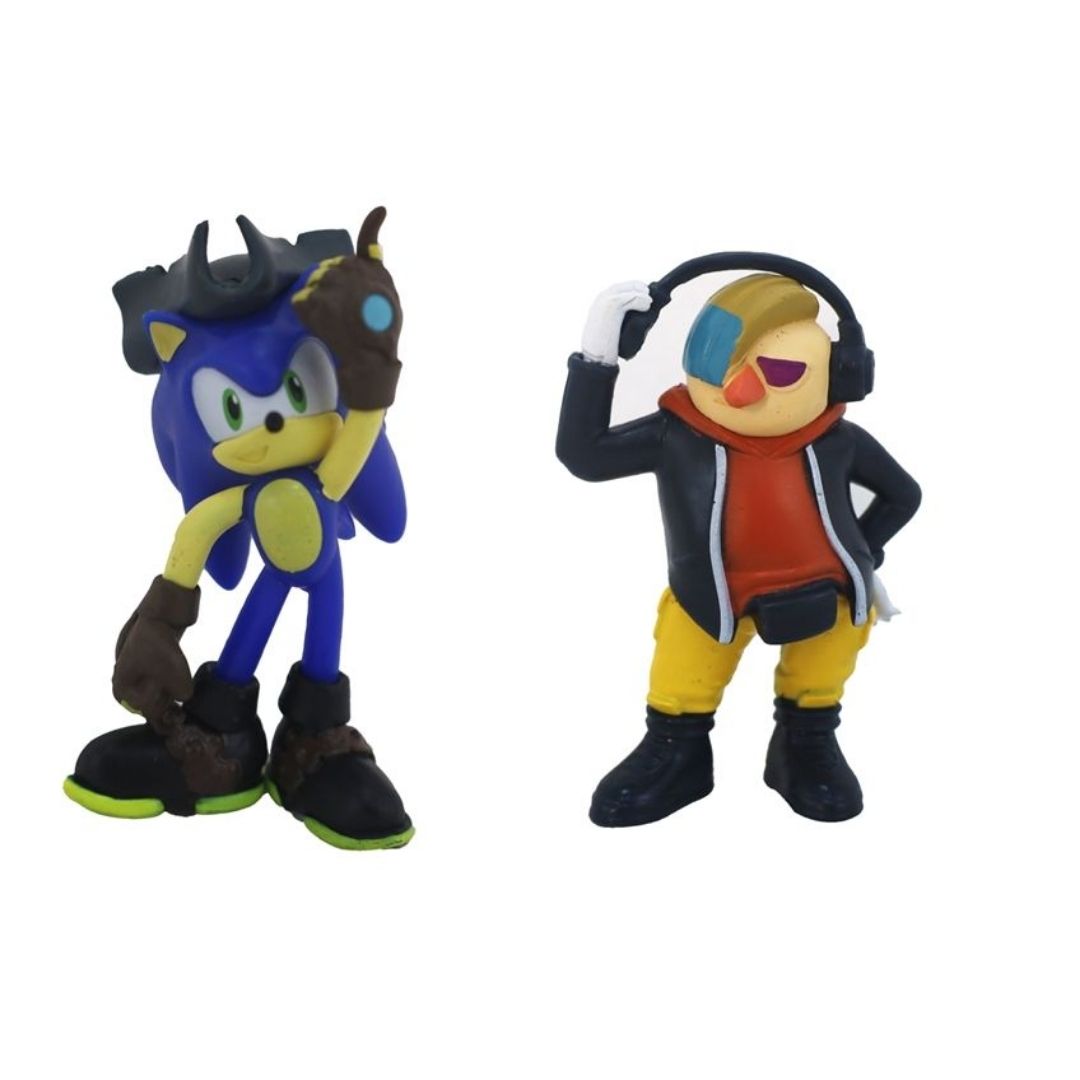 Sonic Figure 2-Fig. W/Window Box Asst