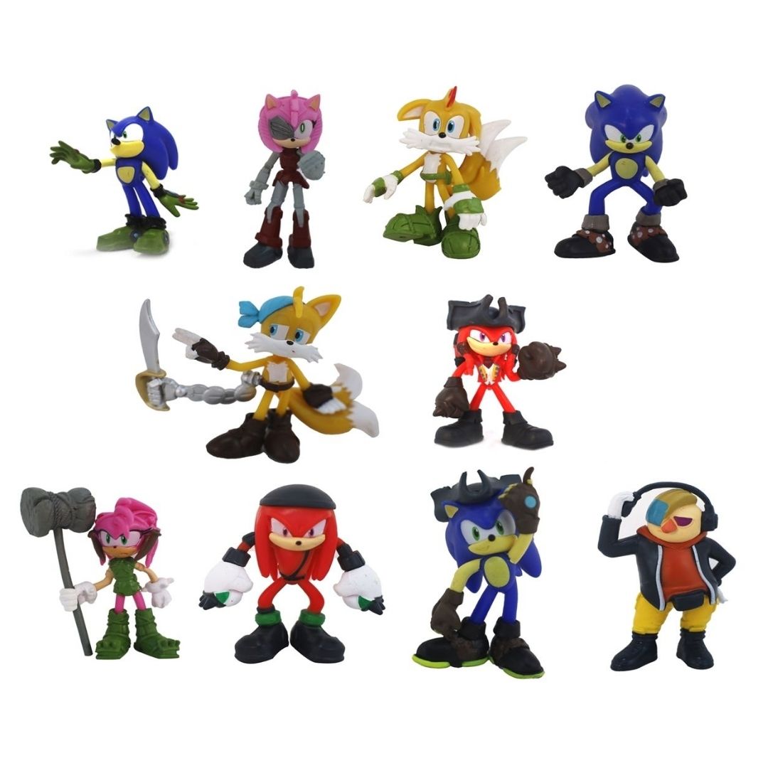 Sonic Figure 2-Fig. W/Window Box Asst