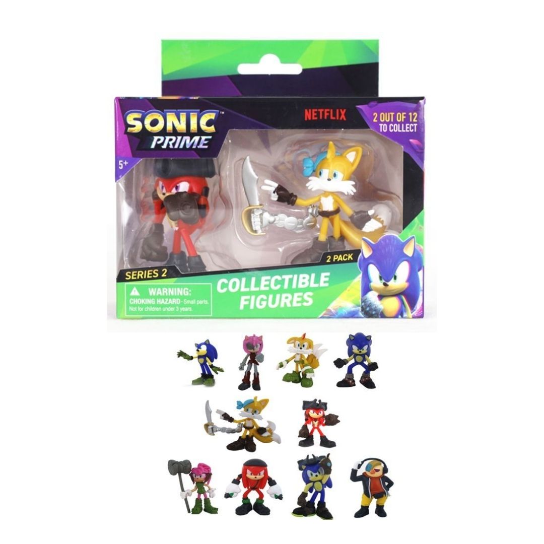 Sonic Figure 2-Fig. W/Window Box Asst