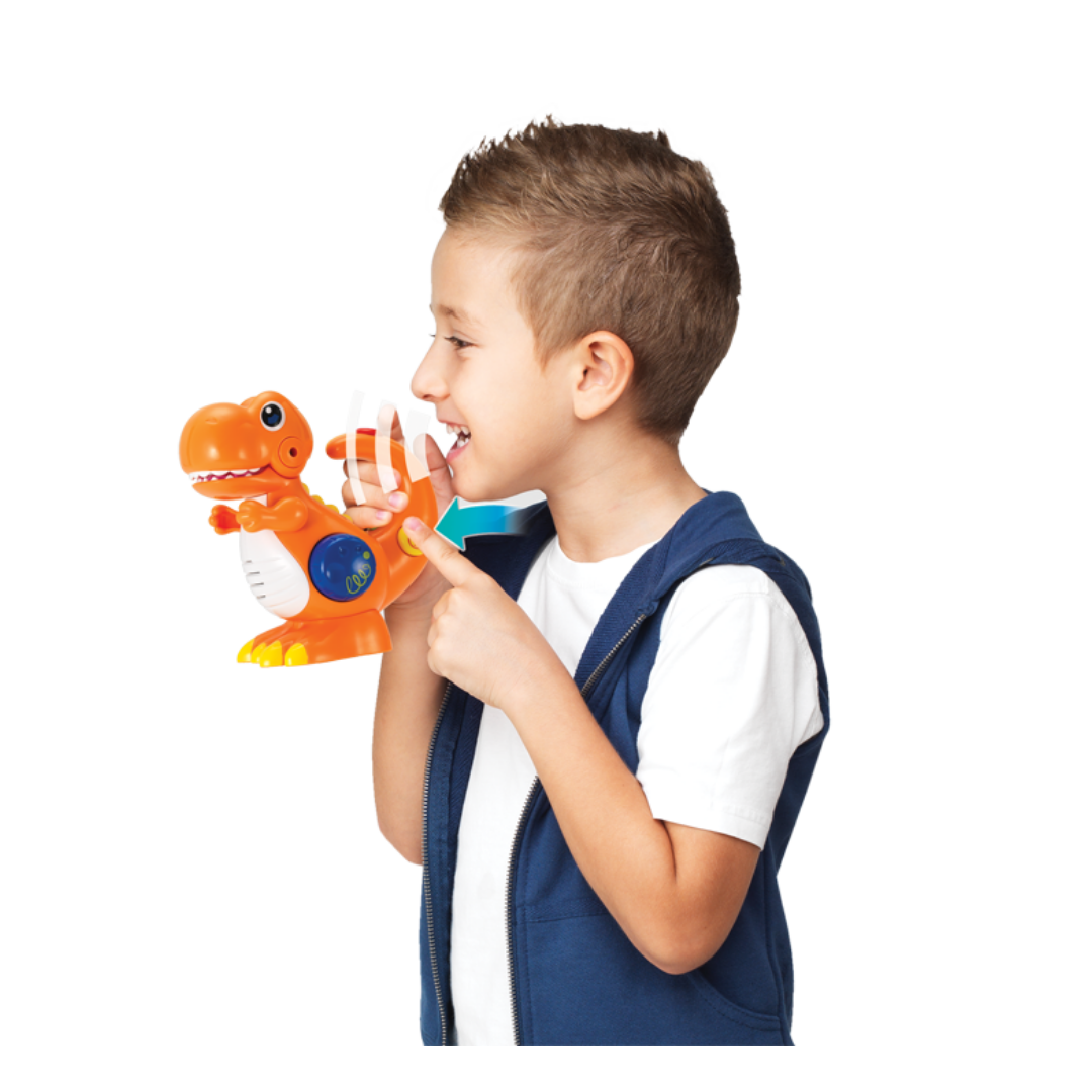 Voice Changing Dino With Flash