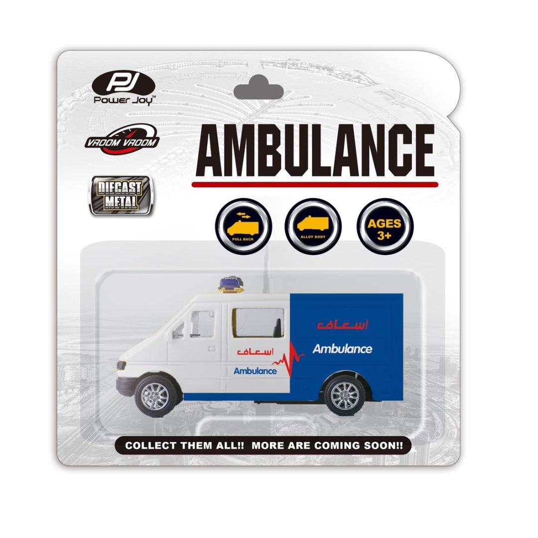 P.Joy V.Vroom DC Dubai Ambulance 1/43 UAE