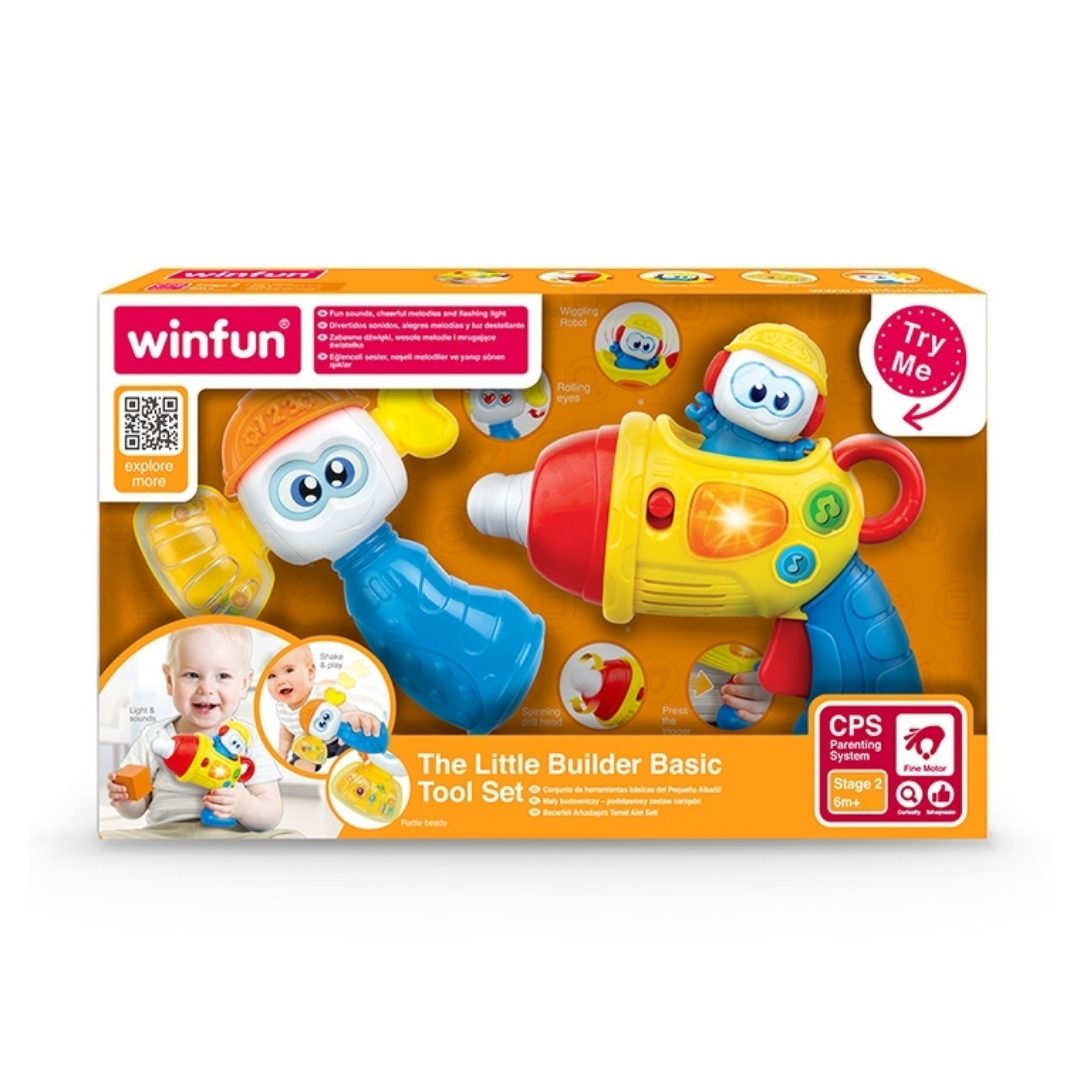 The Little Builder Basic Tool Set