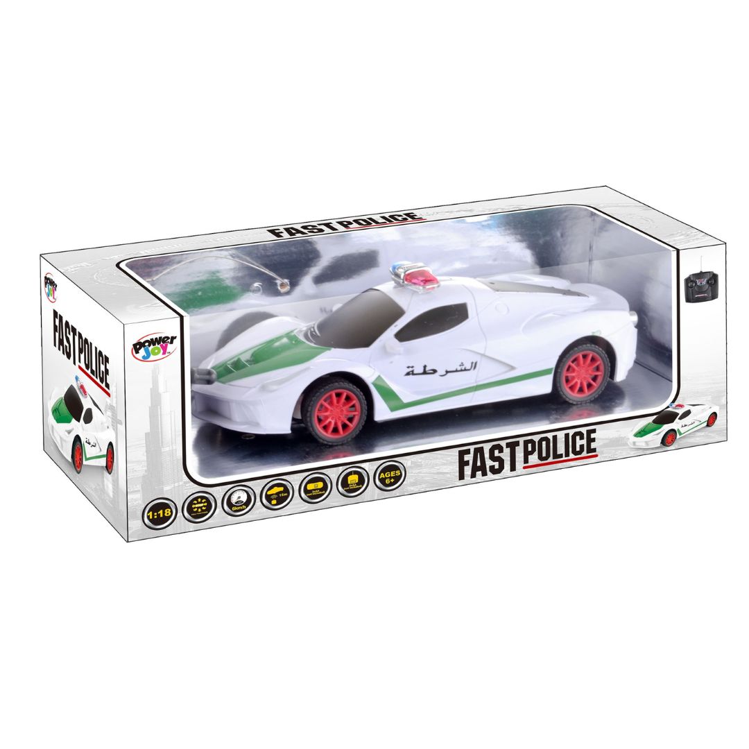 P.Joy RC Police Car 1/18 B/O UAE