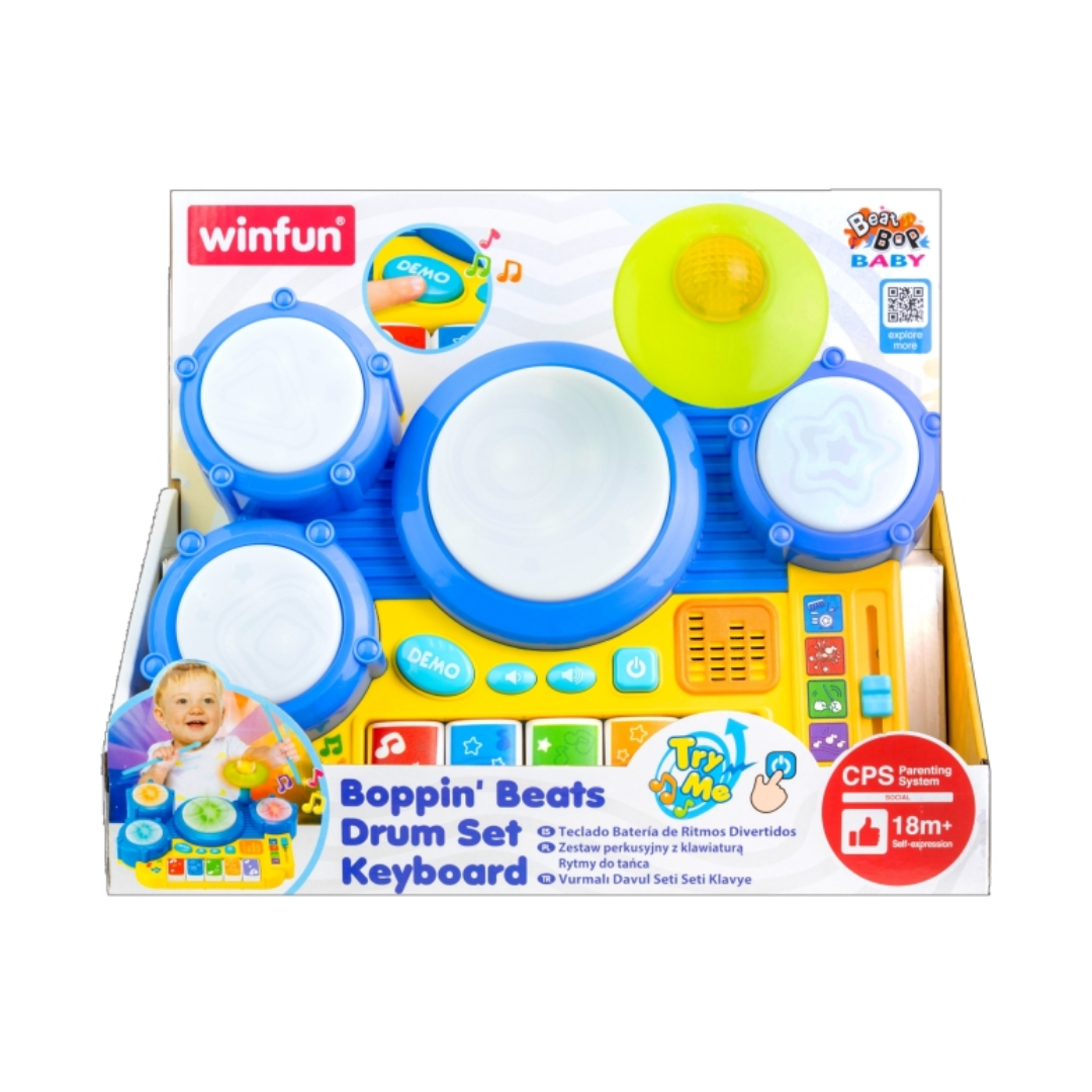 Boppin' Beats Drum Set Keyboard