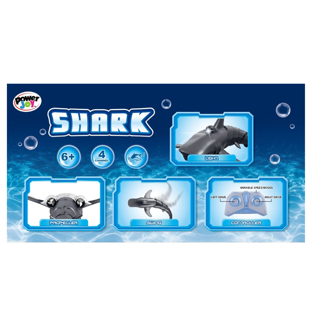 P.Joy RC Shark 2.4G W/Light BPC