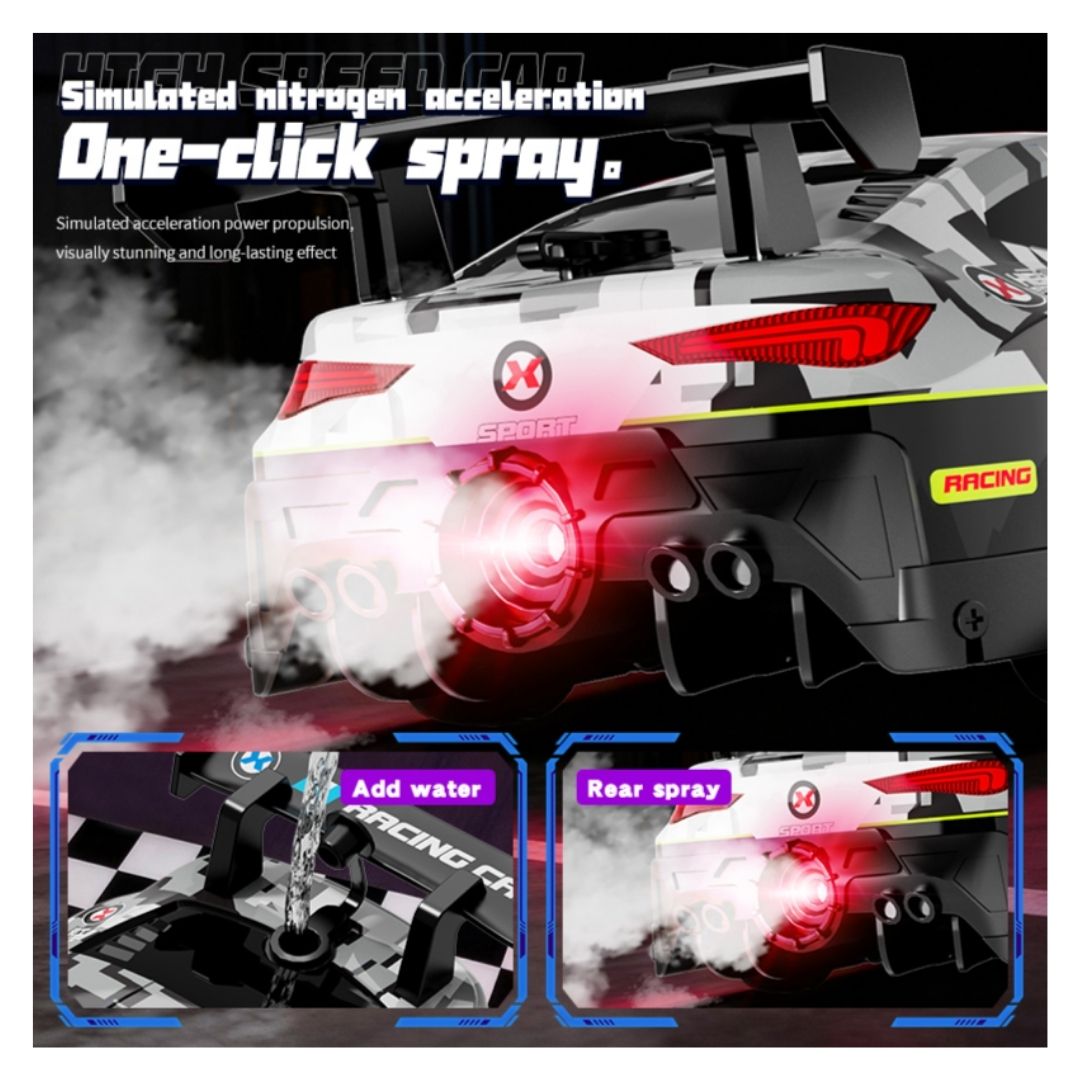 SSQUARE Rapid Drift Car 1:16 Scale with Lights and Smoke
